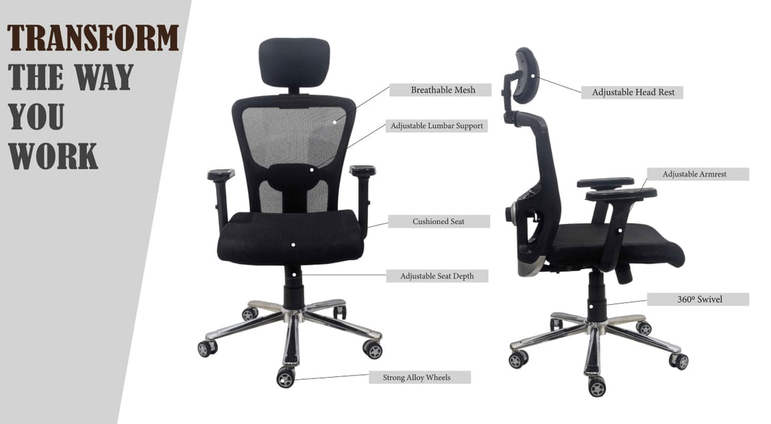 How the Right Office Chair Can Make You More Productive
