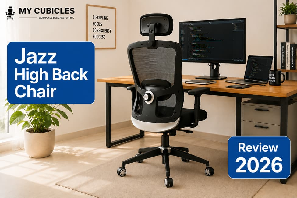 Jazz High Back Chair review by My Cubicles India 2026