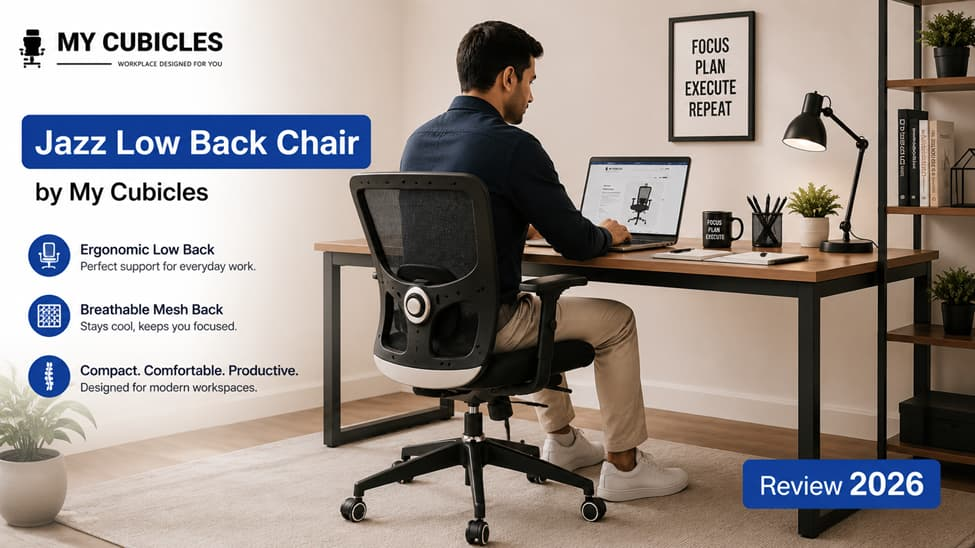 Jazz Low Back Chair review by My Cubicles India 2026