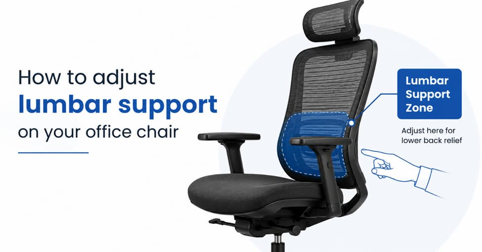 how to adjust lumbar support on office chair step by step guide