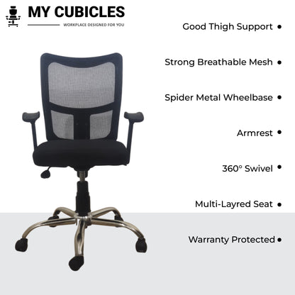 Aligna Brio Mid Back Office Chair
