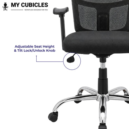 Aligna Brio Student Chair - Adjustable Seat Height View