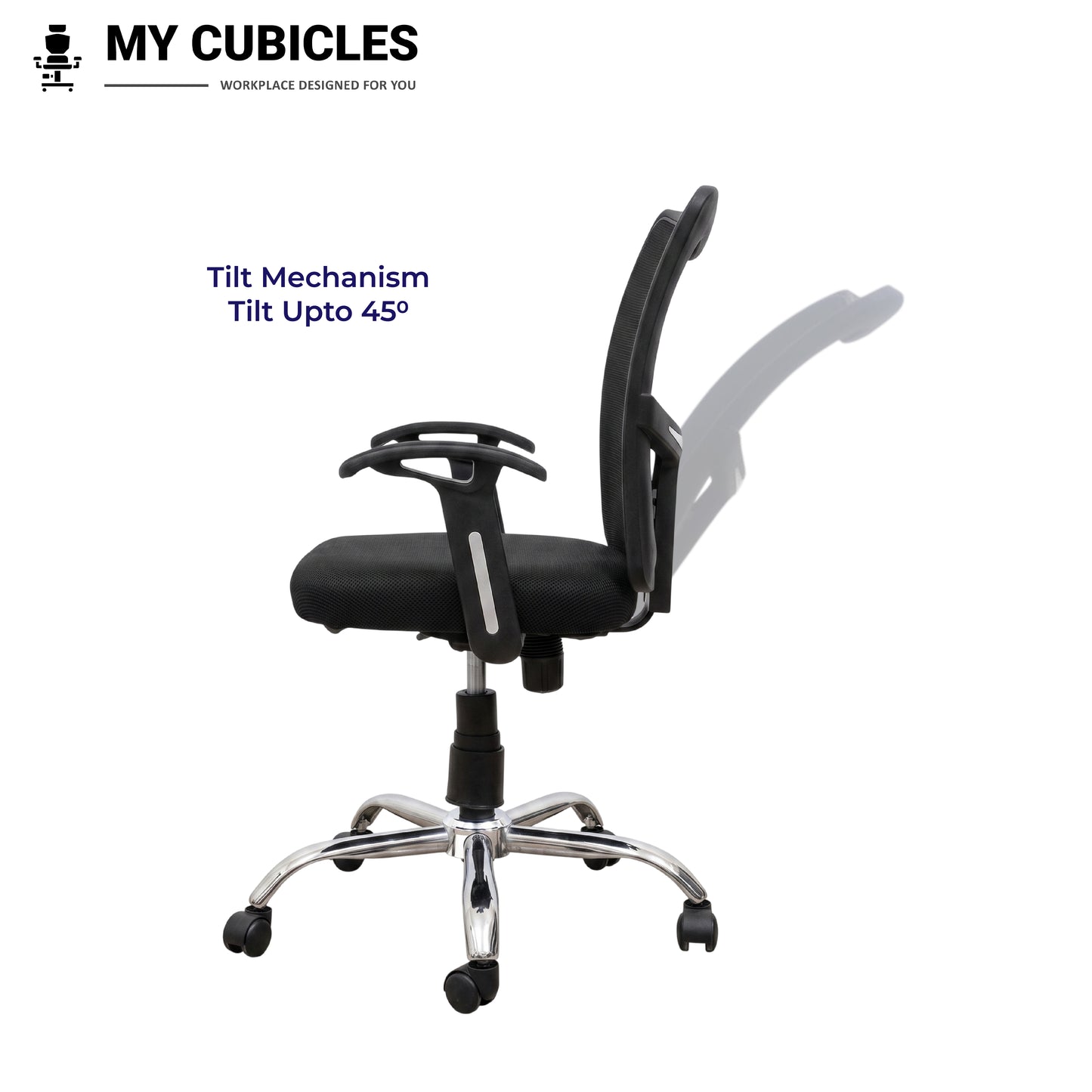 Aligna Brio Student Chair - Tilt View