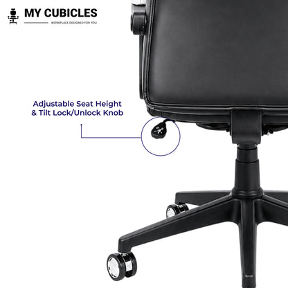 Apex Dominator Ergonomic Gaming Chair - Adjustable Seat Height View