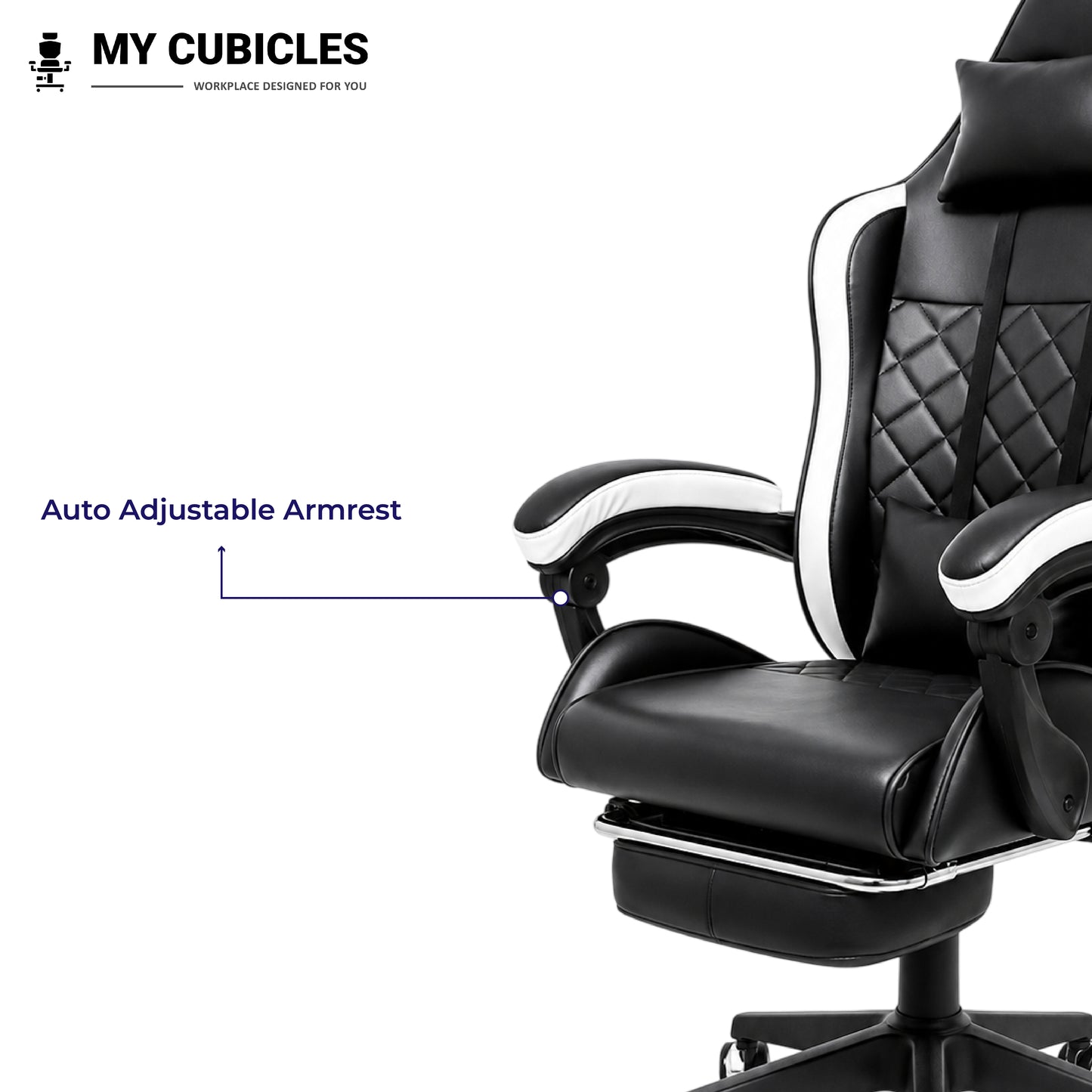 Apex Dominator Ergonomic Gaming Chair - Auto Adjustable Armrest