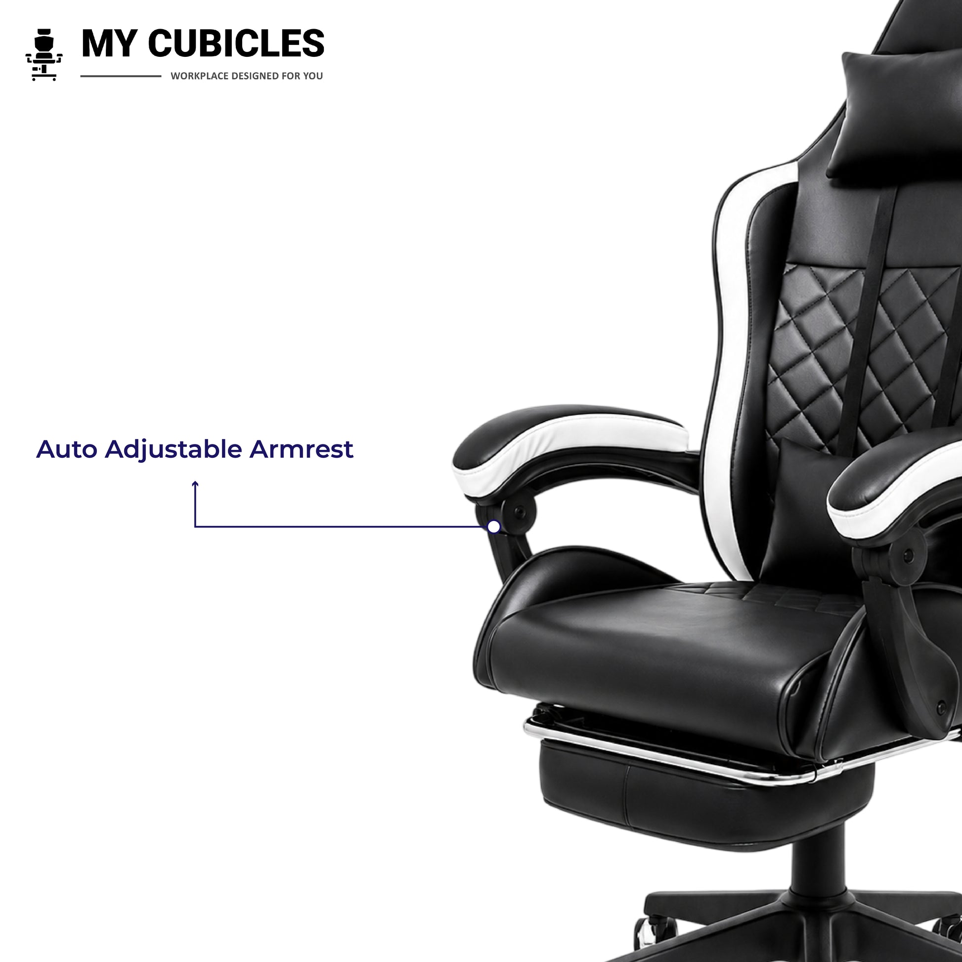 Apex Dominator Ergonomic Gaming Chair - Auto Adjustable Armrest