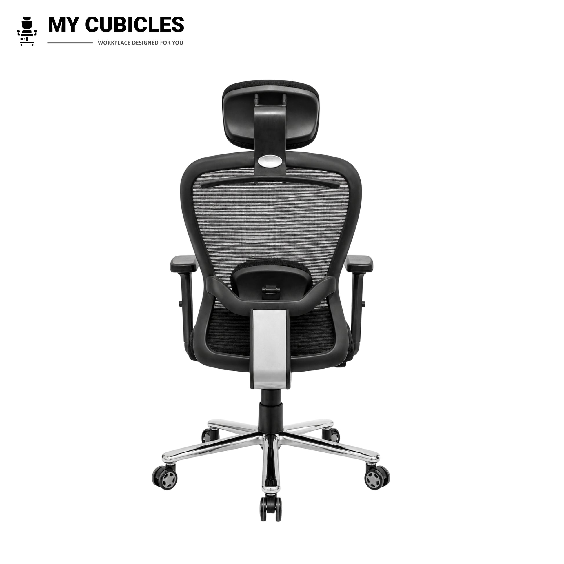 Butterfly Ergonomic Office Chair with Scorpio Base - Back View