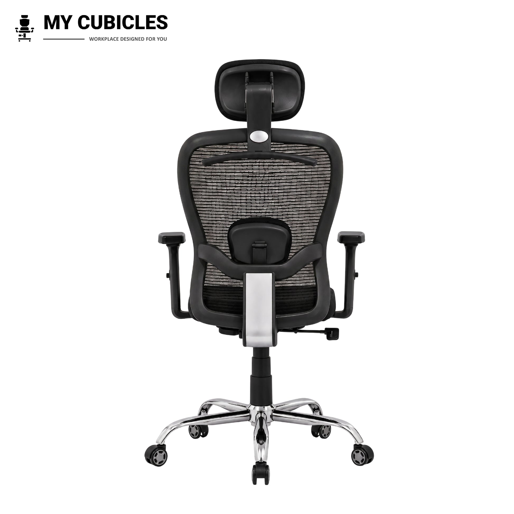 Butterfly Ergonomic Office Chair with Spider Base - Back View