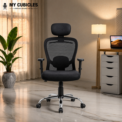 Butterfly Ergonomic Office Chair with Spider Base - Lifestyle View