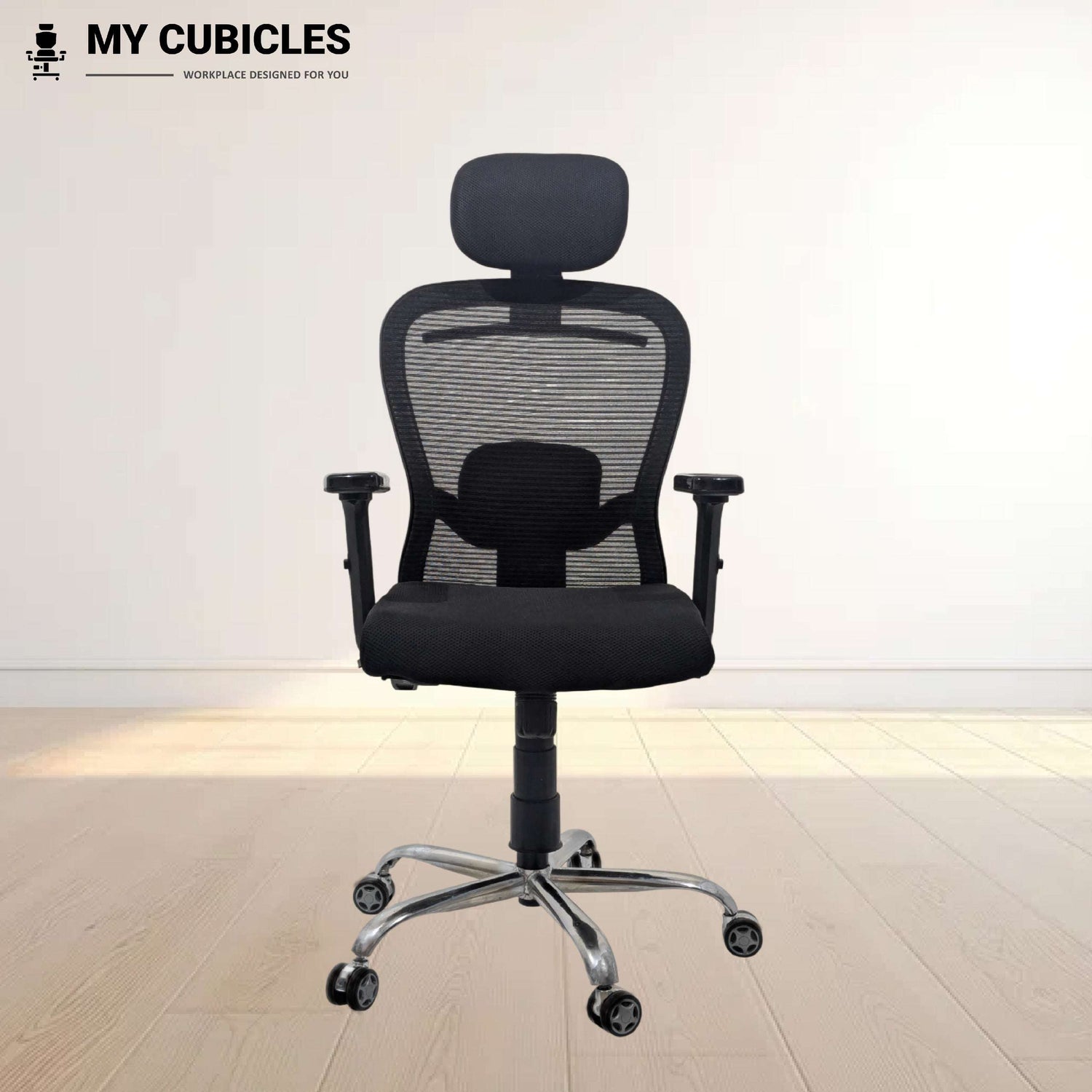 mesh revolving chair