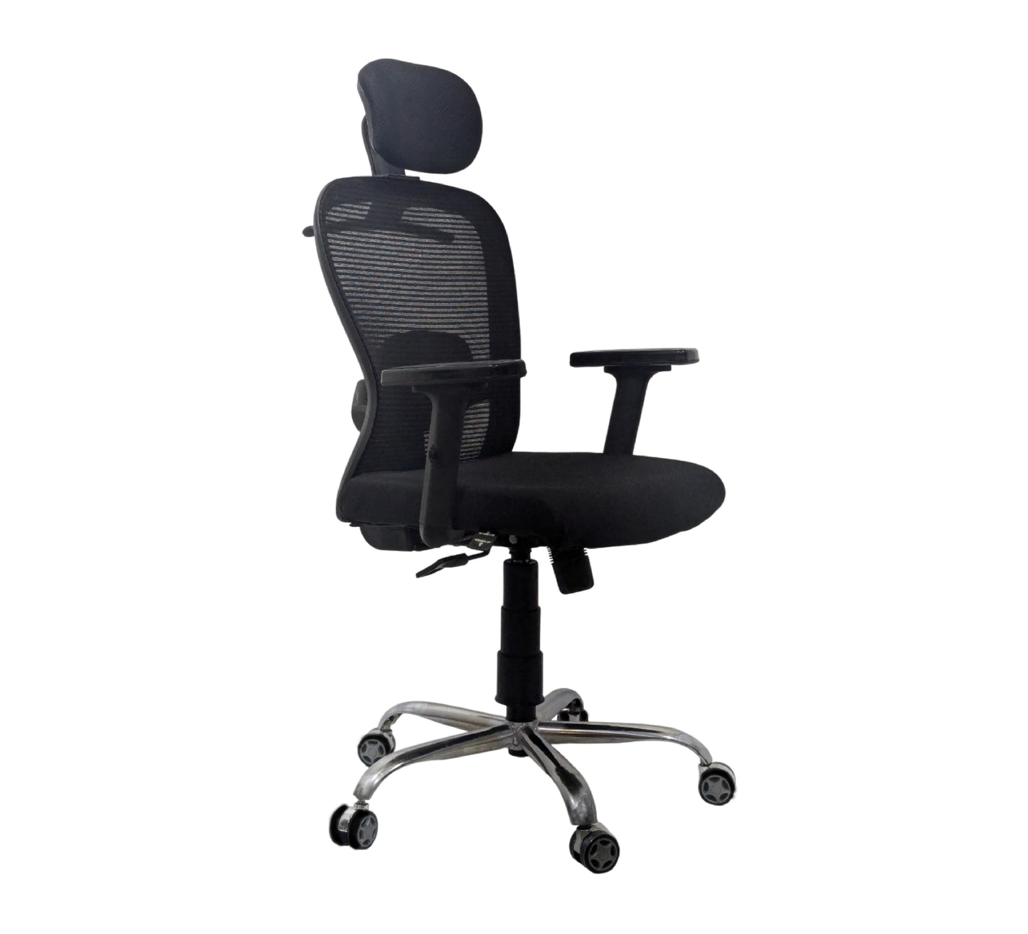 Cosmic Horizon Black Headrest Office Chair