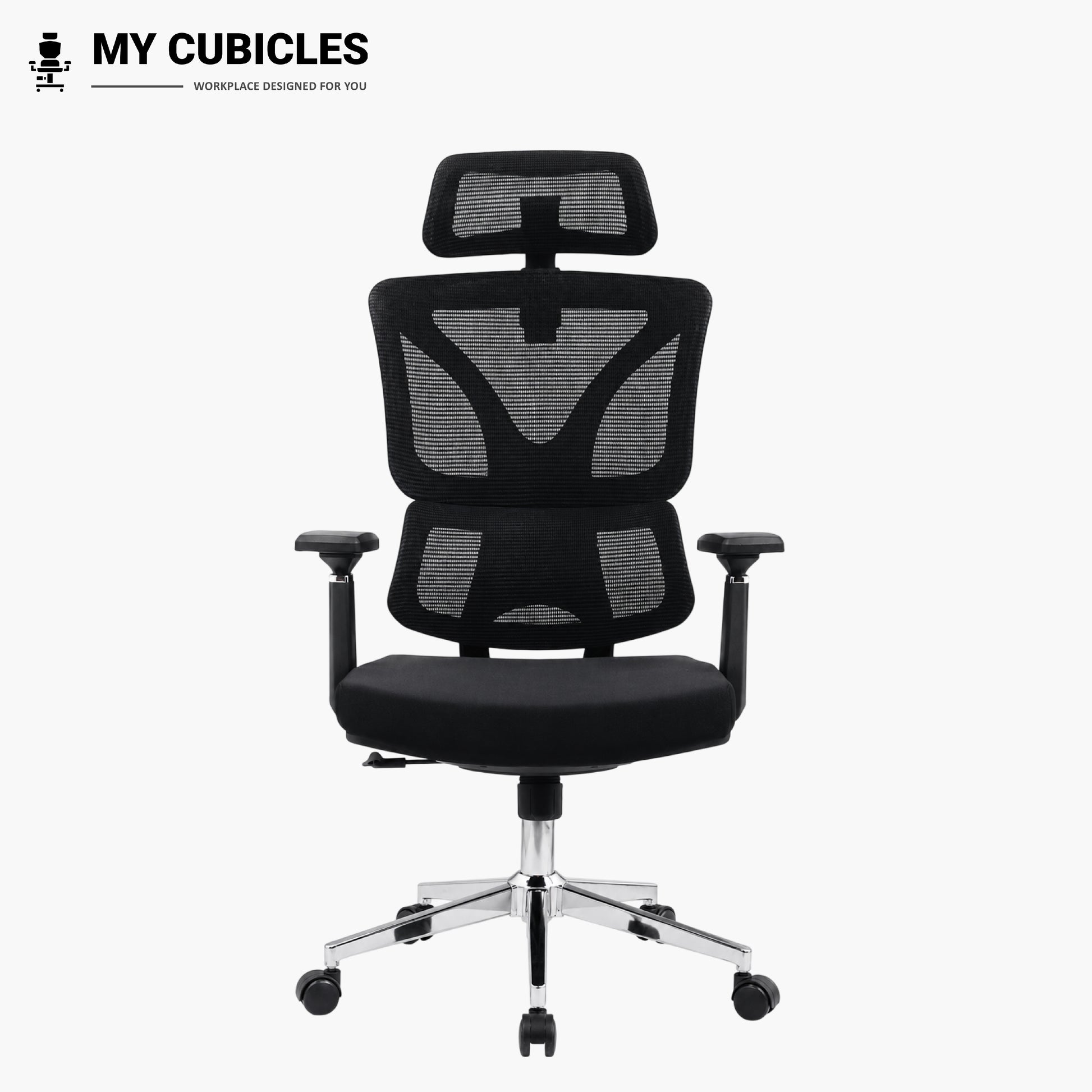 Ergo Gladiator Ergonomic Executive Office Chair - Front View