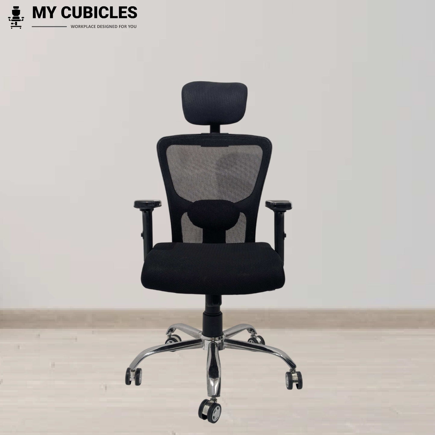 Majesty Black Jazz High Back Ergonomic Executive Office Chair | Spider Base