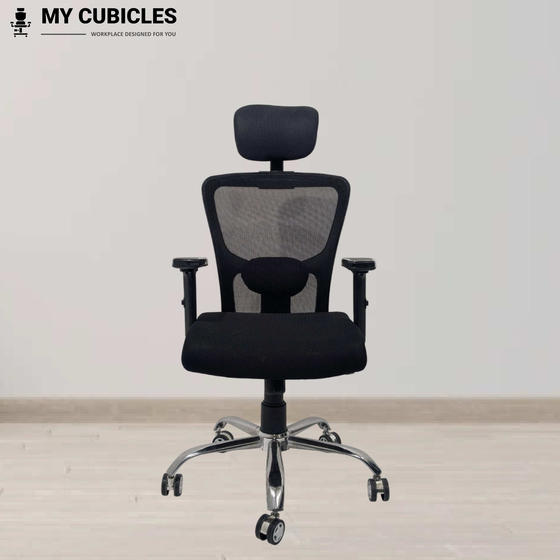 Majesty Black Jazz High Back Ergonomic Executive Office Chair | Spider Base