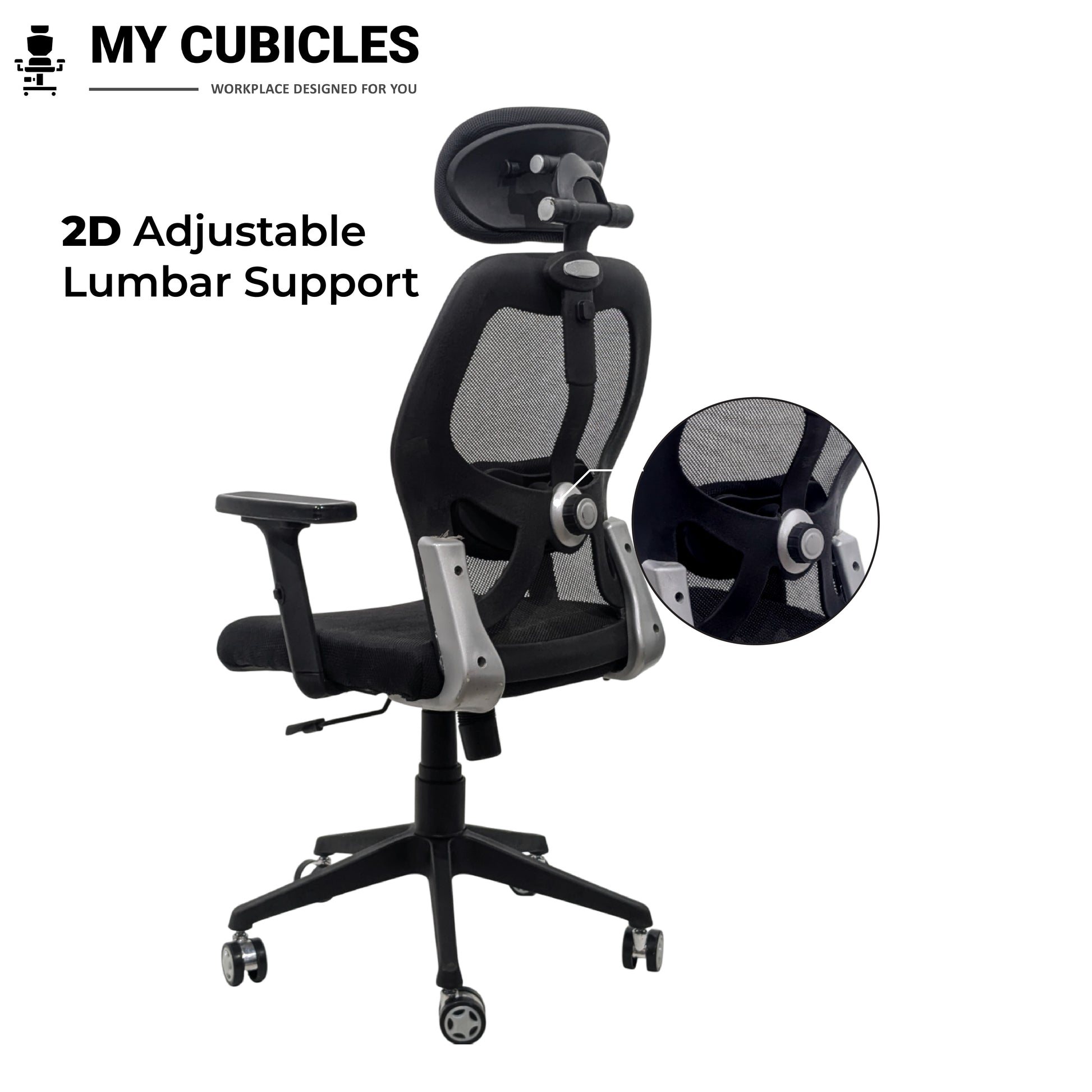 matrix office chair with adjustable lumbar support