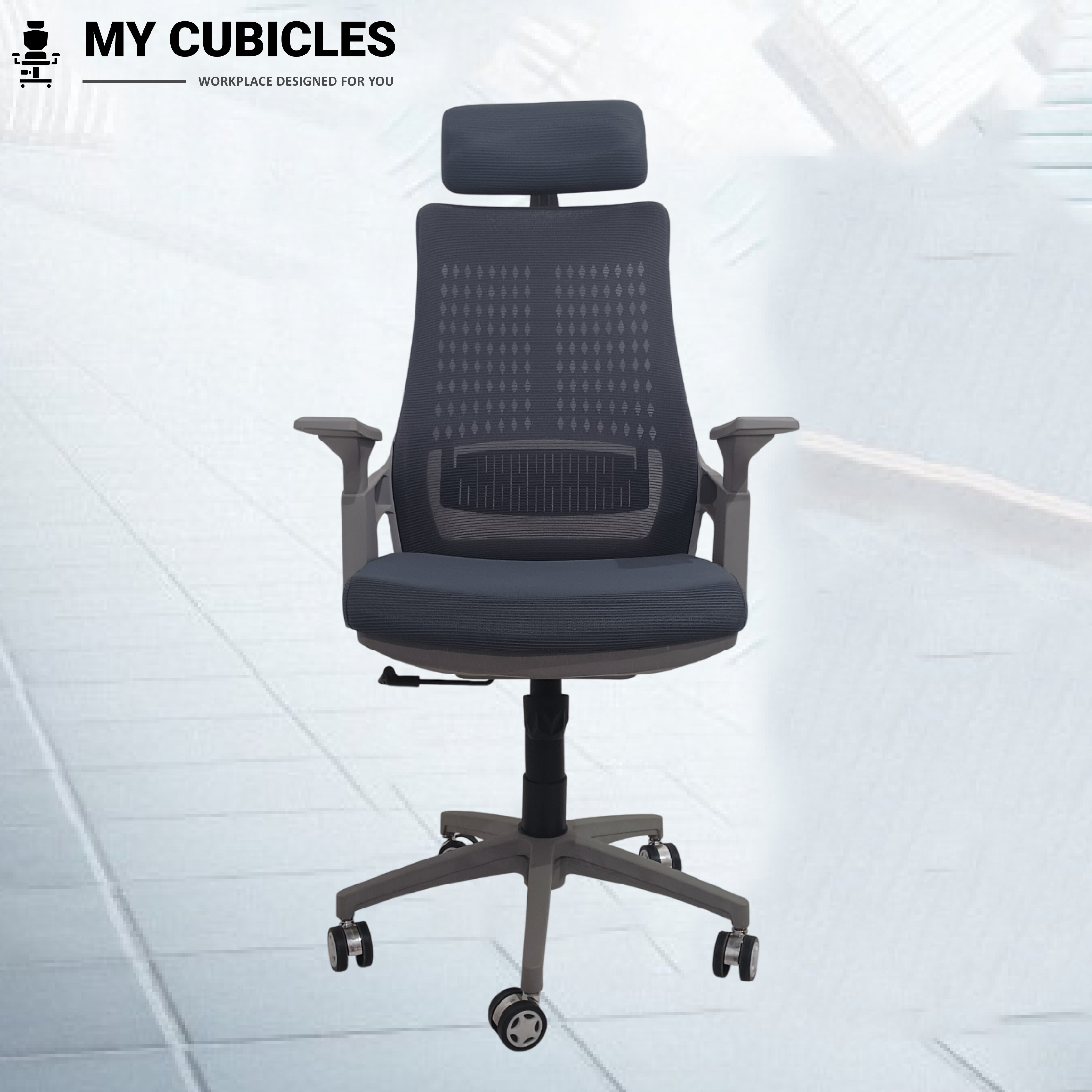 Nova Executive High Back Office Chair | Grey