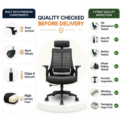 Nova Headrest Executive Office Chair Quality Cheked Image