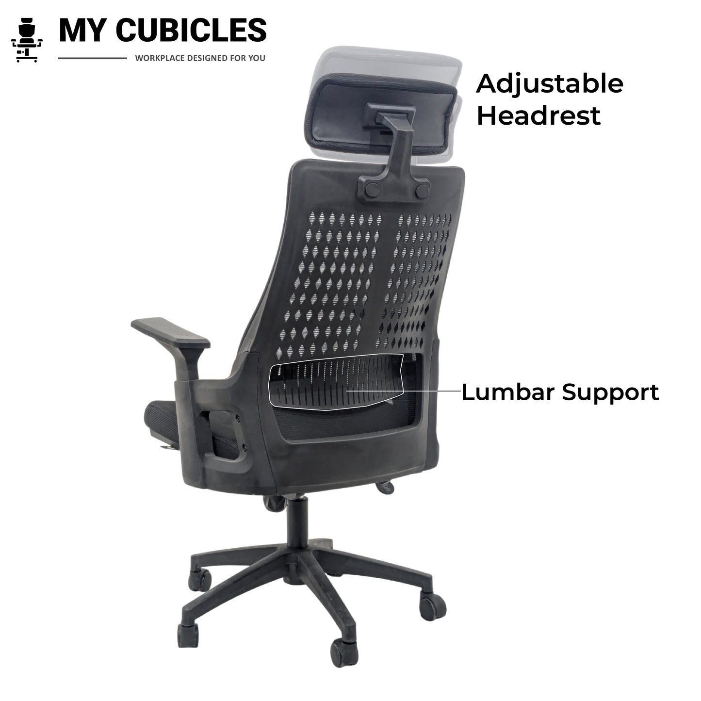Nova Headrest High Back Office Chair Key Features