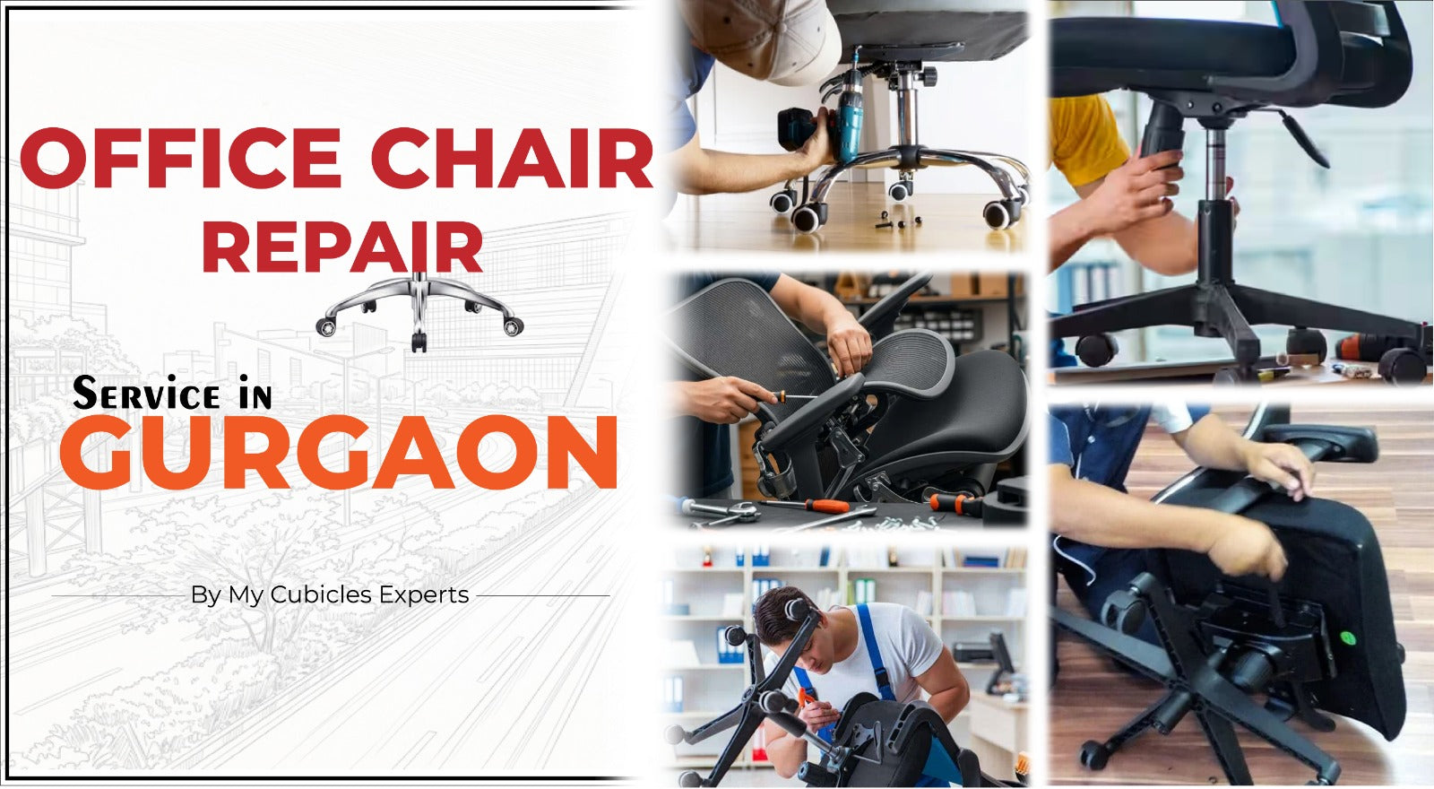 Office chair repair in gurgaon