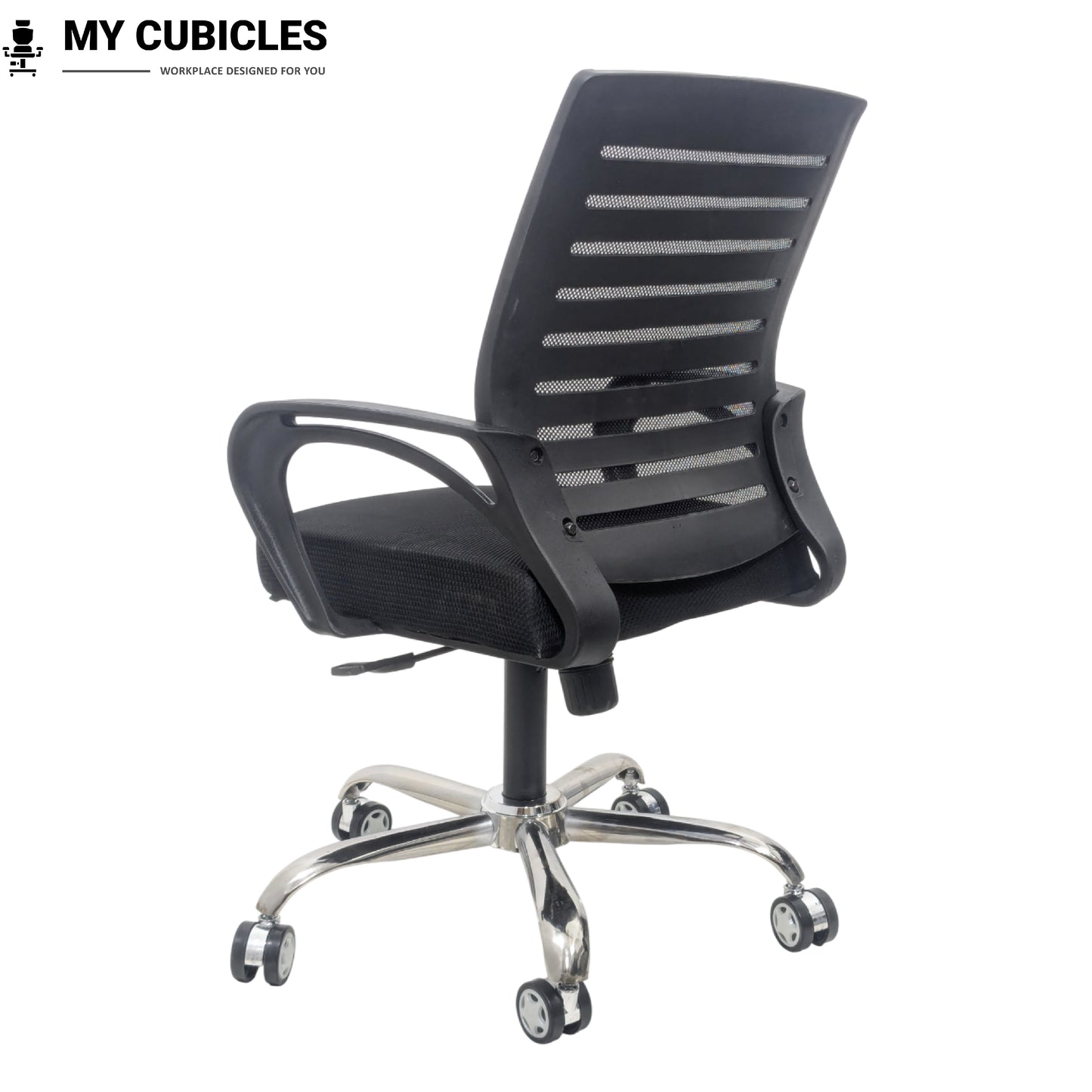 Polar Black Flow Mesh Comfort Chair