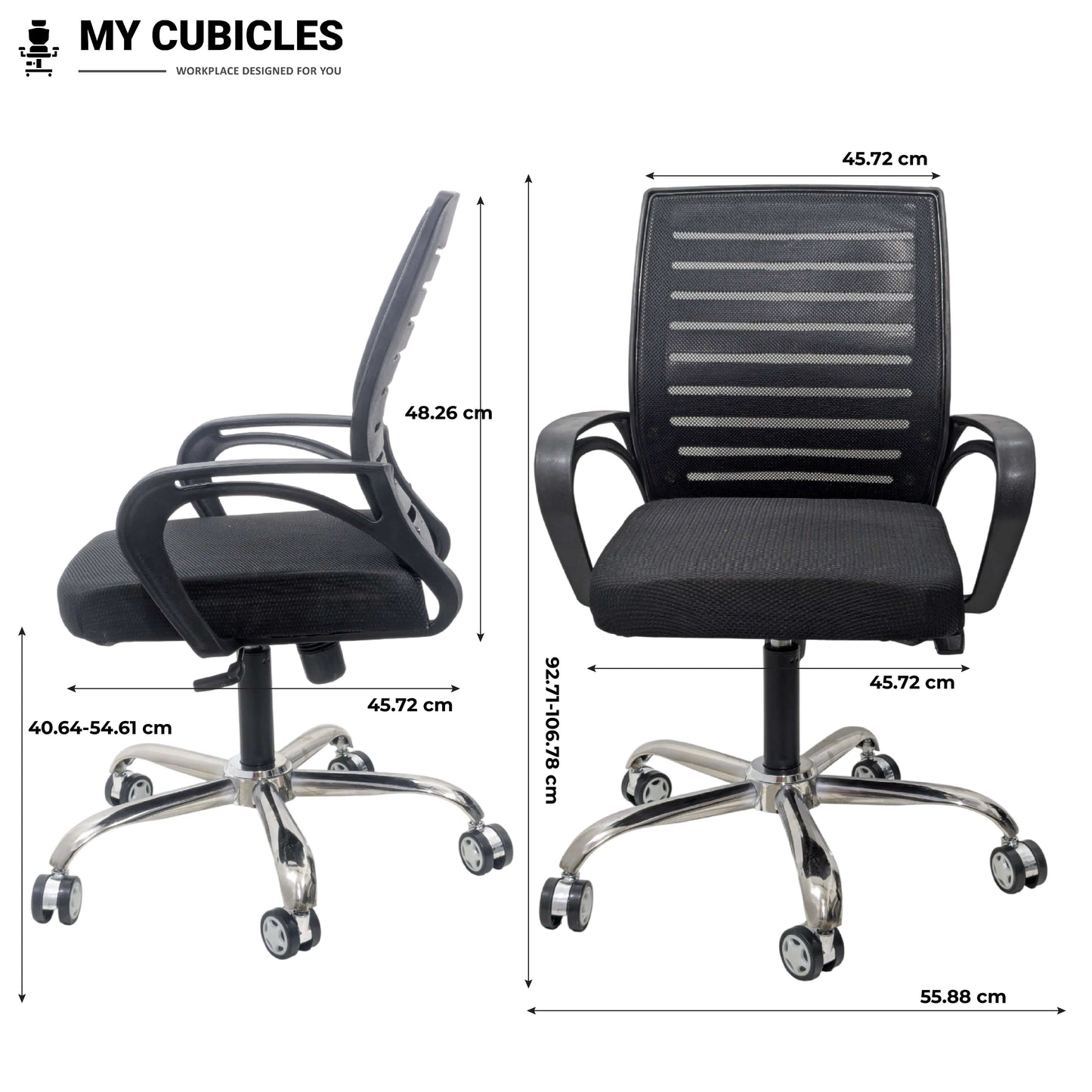 Ergonomic student chairs with wheels
