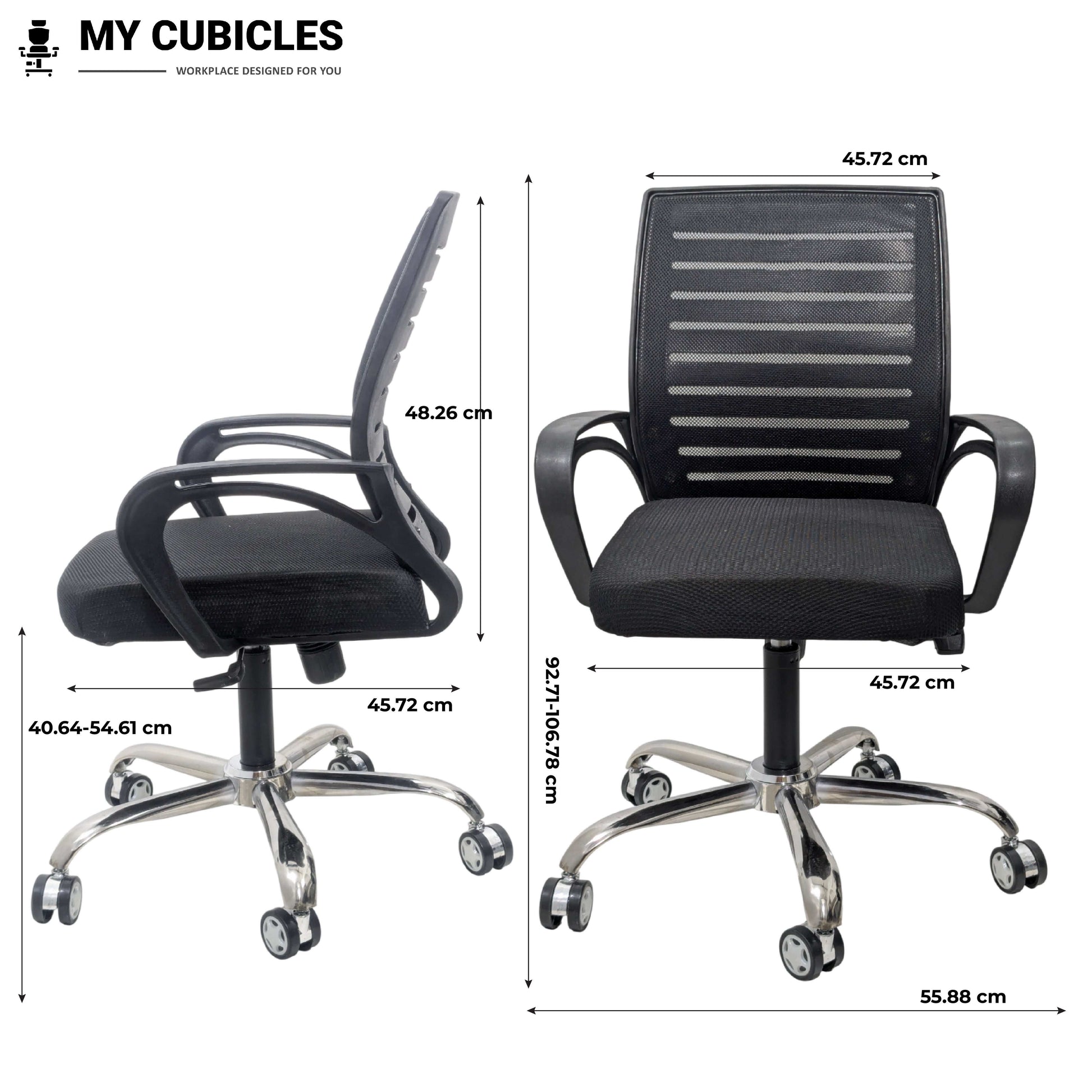 Ergonomic student chairs with wheels