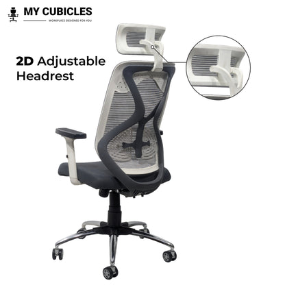 Premium Office Chair with Adjustable Headrest