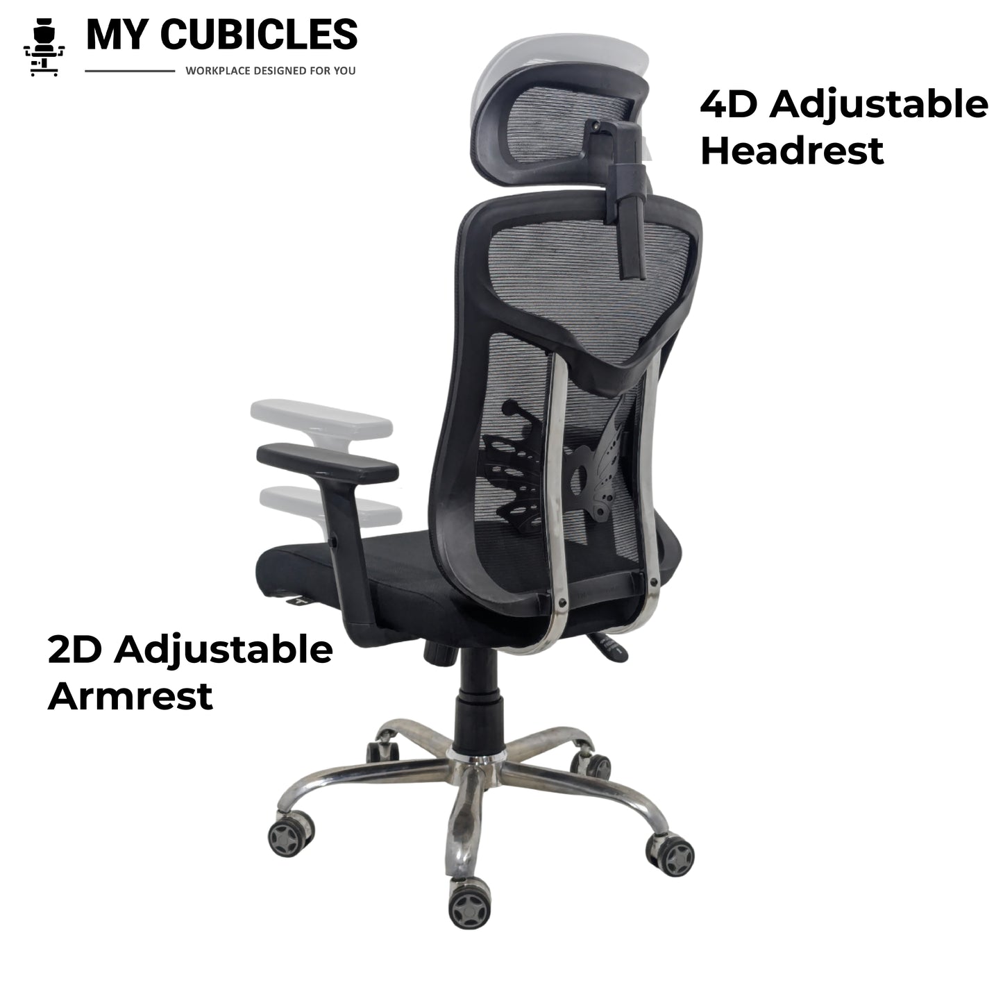 office chair with headrest​
