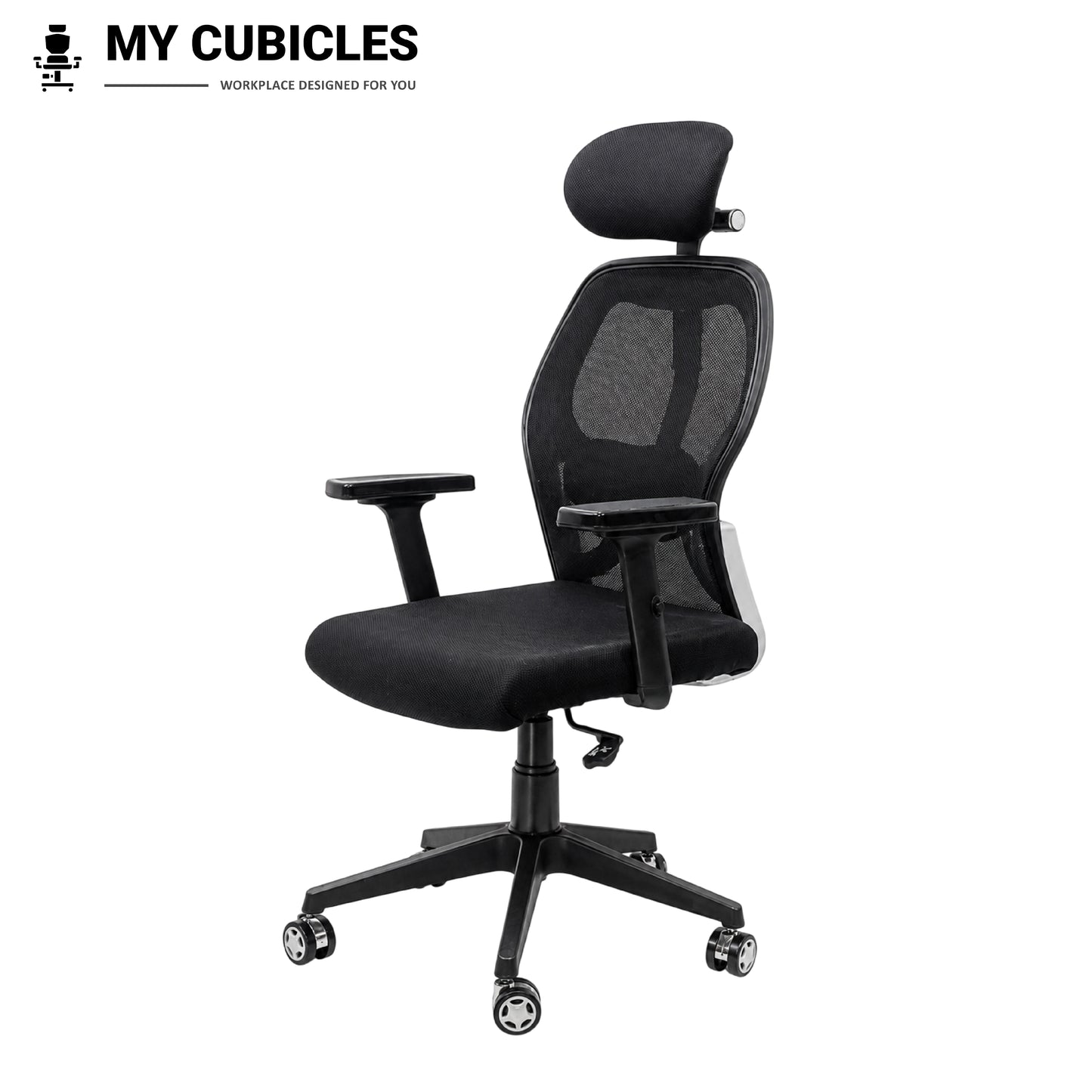 Titan Throne Matrix High Back Office Chair - Front Side View