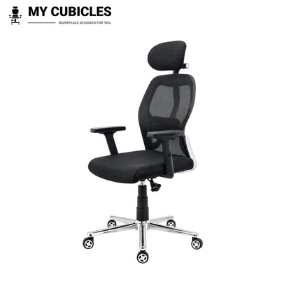 Titan Throne Matrix High Back Office Chair with Scorpio Base - Front Side View