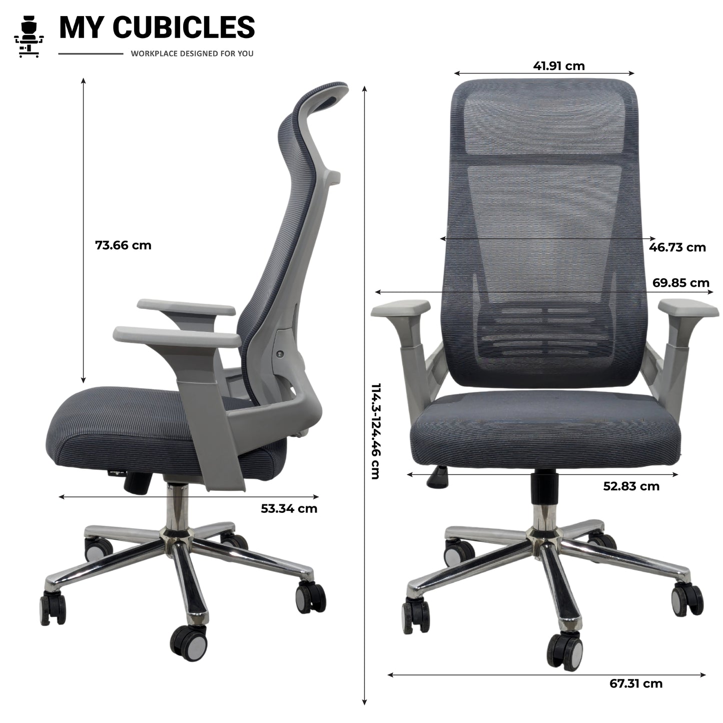 Zeta High Back Ergonomic Office Chair