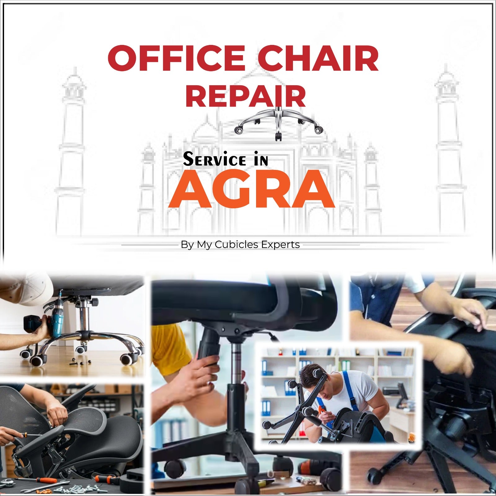 office chair repair in agra
