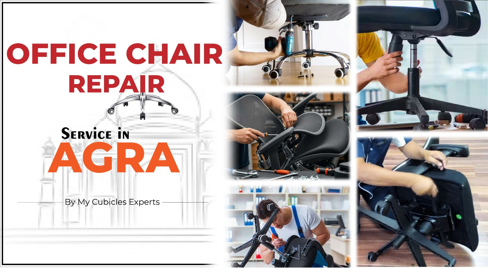 office chair repair in agra