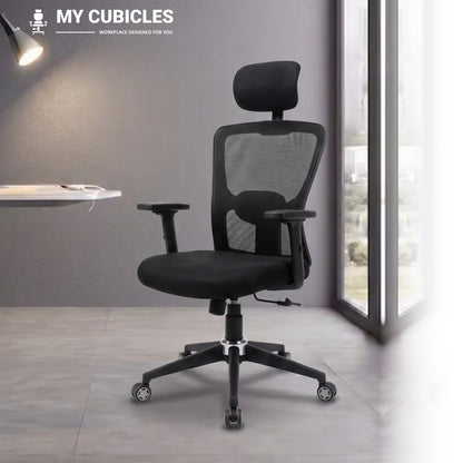 Black Jazz High Back Ergonomic Executive Office Chair Style Image