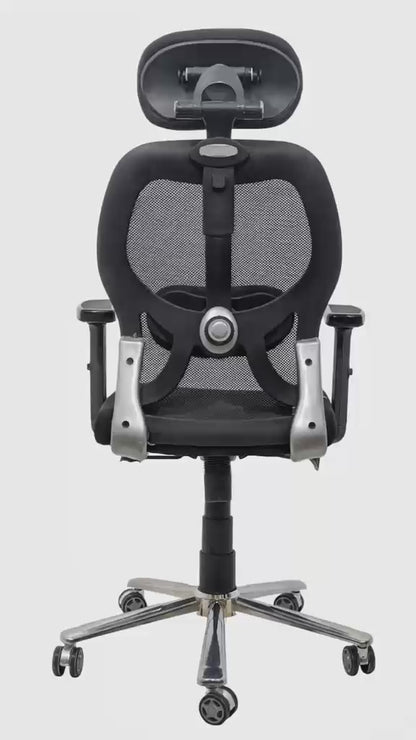 Titan Throne Matrix High Back Mesh Ergonomic Office Chair with Scorpio Base 360 Degree Rotation