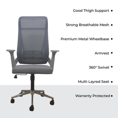 Zeta High Back Ergonomic Office Chair